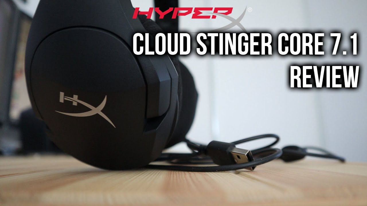 Auricular Gamer HyperX Cloud Stinger Core 7.1 Headset Gaming Black