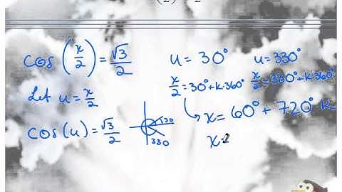 Solving Trigonometric Equations Part 3