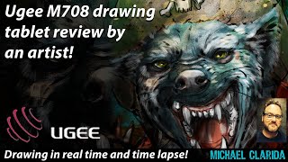 Ugee M708 Pen tablet review by an illustrator