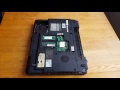 Toshiba Satellite A105 - S4547 disassembly, разборка