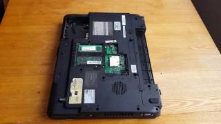 Toshiba Satellite A105  S4547 disassembly, разборка