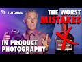 HOW to avoid the 3 WORST mistakes in PRODUCT PHOTOGRAPHY.  (Part 2) Tips and Tricks