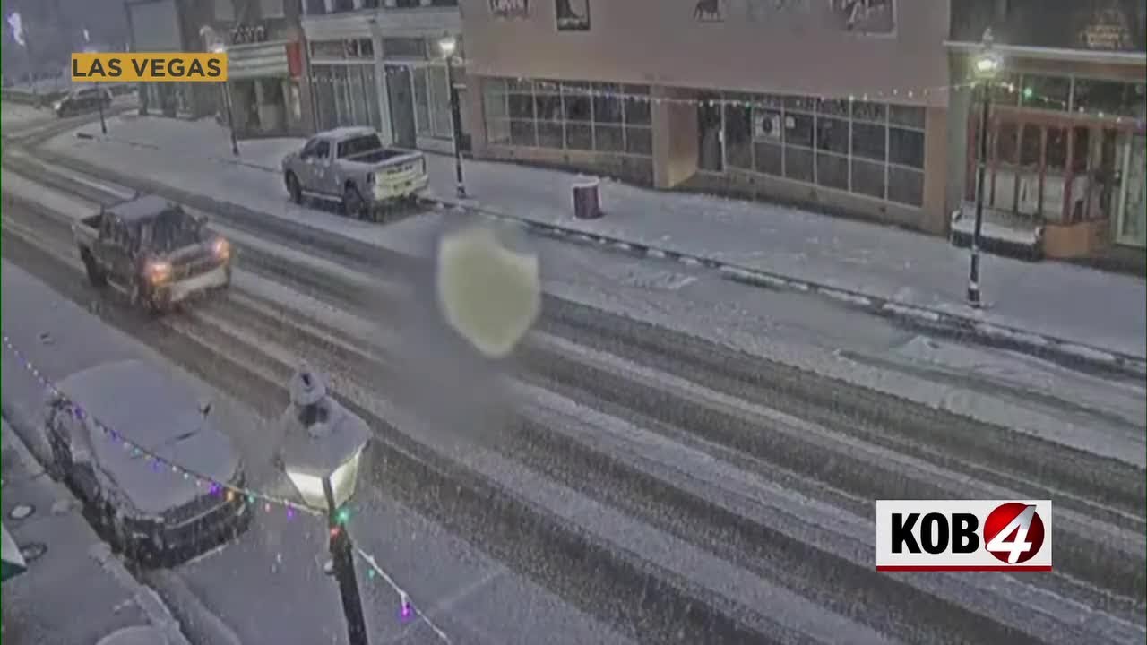Winter storm brings treacherous road conditions - YouTube