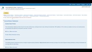 EBSCOHost Database.
