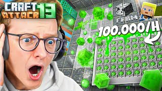 MEINE NEUE XXXL SLIME FARM 🤯 CRAFTATTACK 13 🔥