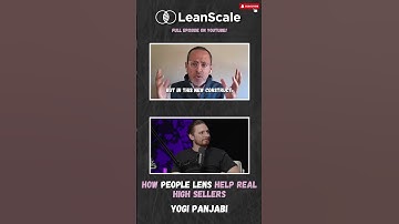 Transform Your Sales Reps: The Data-Driven Coaching Secret | LeanScale x Yogi Panjabi