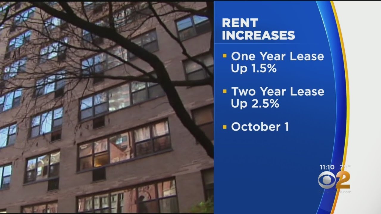 Increases Approved For Rent Stabilized Apartments YouTube