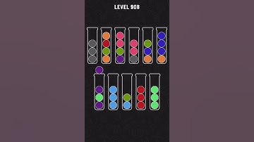 Ball Sort Puzzle Level 908