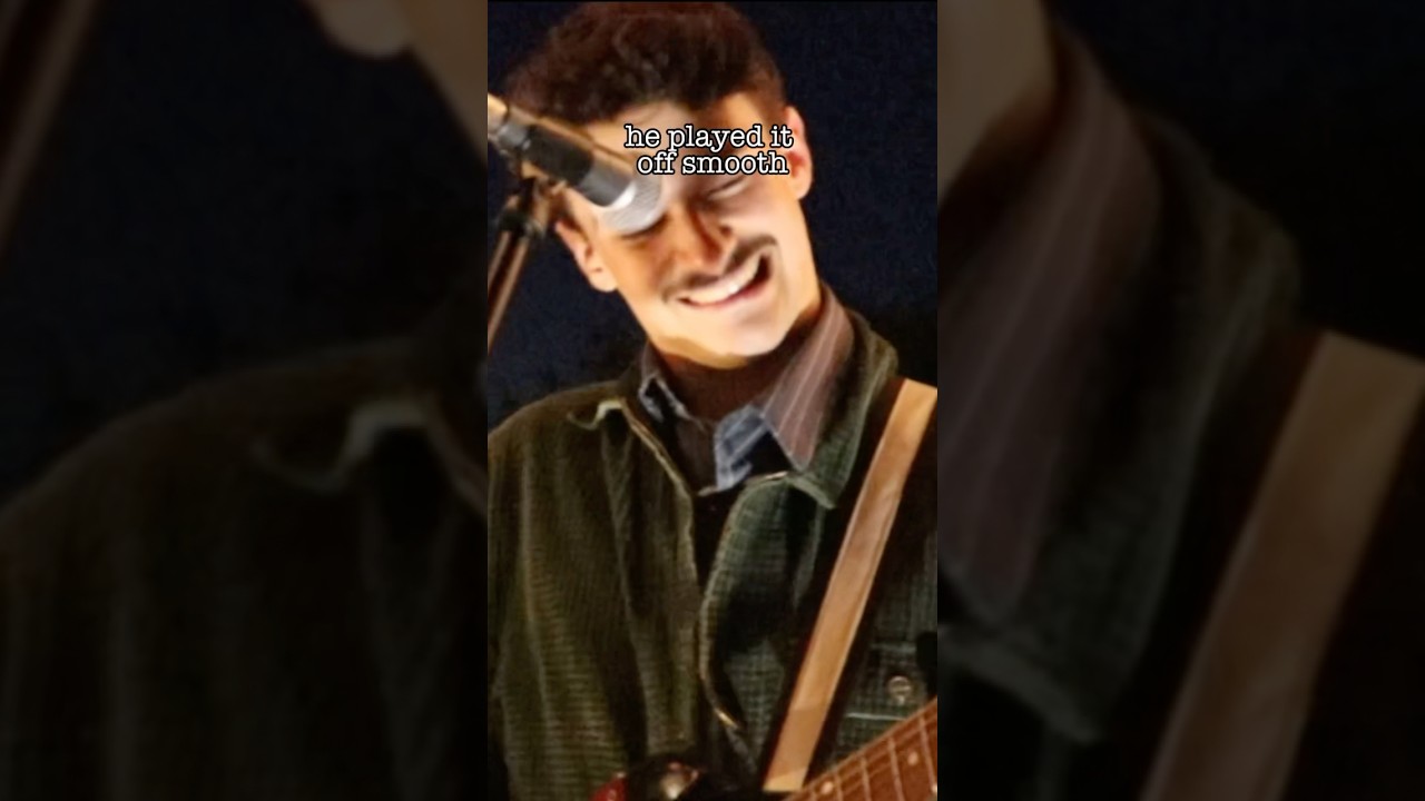 the guitarist played that off so smooth 