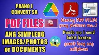 Paano I Convert sa PDF Files ang Simpleng Images/Photos or Documents mo, Gamit Lang ang Cellphone screenshot 5