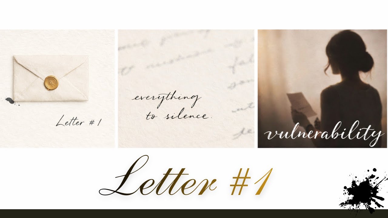 “How do you move from everything… to silence? | Letter #1 Vulnerability