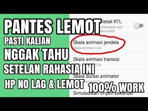 100% WORK! 3 CARA MENGATASI HP ANDROID YANG LEMOT DAN LAG