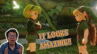 I was STUNNED by how gorgeous the Ocarina of Time Remake is!! [REACTION]