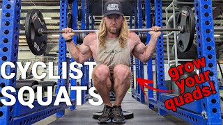 Cyclist Squats Exercise Tutorial | Grow Your Quads!