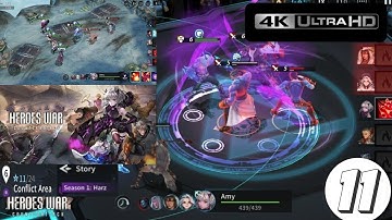 Heroes War Counterattack Gameplay part 11 I Chapter 6 (1of2) I the toxtal