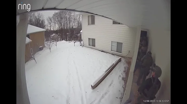 Ring camera footage shows 12 ICE agents raid Minnesota home
