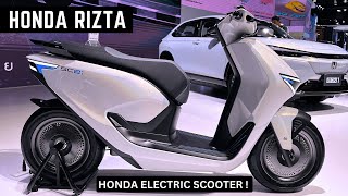 New Honda ( Rizta ) Electric Scooter 2024 - Ather Rizta, 450x, Ola S1 Pro & Tvs I Qube Rival | Honda