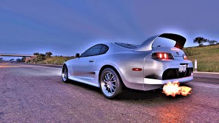 Forza Horizon 5 Crazy! Anti-Lag On 1,500HP 'Big Single Turbo' Toyota Supra [Street Build]