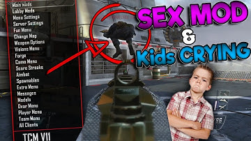 Black ops 2 Mod Trolling! "SEX Mods/CRYING Kids!"