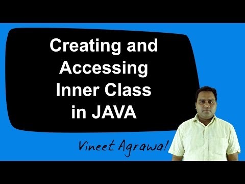 Creating and Accessing Inner Class in JAVA (Hindi)
