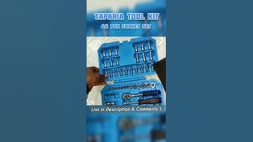 Taparia Toolkit | 46 pcs Socket Set