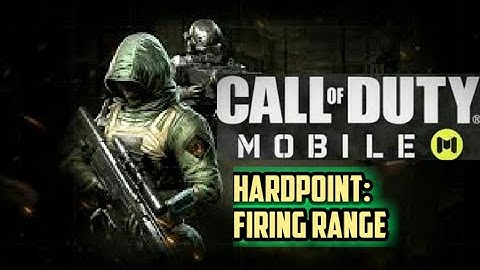 COD MOBILE HARDPOINT GAMEPLAY|FIRING RANGE|RCG