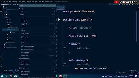 FINAL KEYWORD in Java | Use of final keyword in java | in Hindi #ShukriyaJava #java