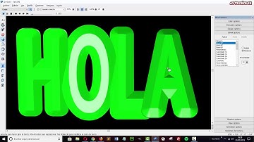 Como crear texto animado con Xara 3D Maker 7