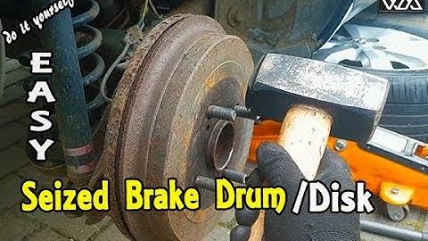 Seized Handbrake/Seized Brake Pedal/Brake Drum/Brake disk