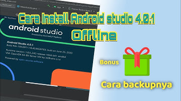 CARA INSTALL ANDROID STUDIO OFFLINE TERBARU | CARA BACKUP ANDROID STUDIO | CARA INSTALL GRADLE