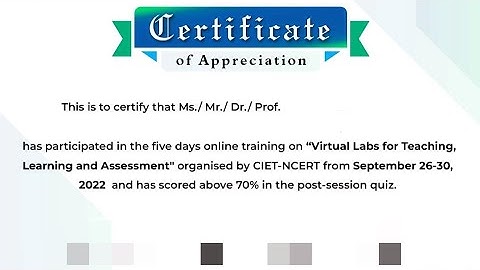 Post Session Quiz -Virtual Lab for Teaching, Learning and Assessment