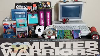 RETRO-WED: 1989 MATTEL COMPUTER WARRIORS ENTIRE TOY LINE OF FIGURES, VEHICLES AND PLAYETS!