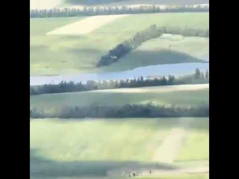 Полное видео Уничтожения Вертолета Ми-24 (Крокодил) под Запорожьем.