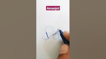 Amanjot Name Signature Request done