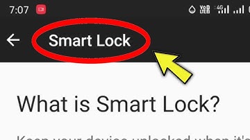 Oppo || Smart Lock | On-Body detection | Trusted Places