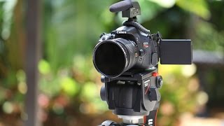 Canon EOS 600D video test lens 18-55 mm