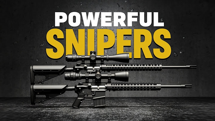 REVEALED: Top 10 Sniper Rifles That Shoot For MILES! 🎯