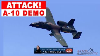 ATTACK!  It's the A10 Thunderbolt II 'Warthog' demo at Macdill AFB's Tampa Bay AirFest! ★★★