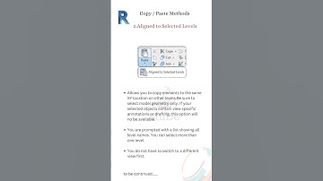 Copy / Paste method 2 in Revit #revit #revittips #shorts #dailytips #autodesk #youtubeshorts #2024