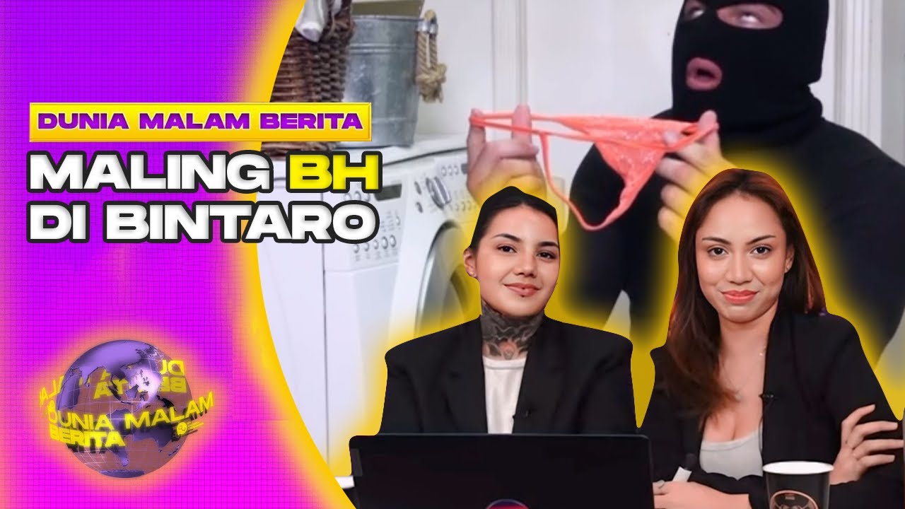 PRIA MESUM KEPERGOK MENCURI BRA DI BINTARO Dunia Malam Berita 5 YouTube