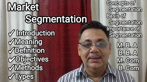 Market Segmentation||Meaning|Definition|Example, Marketing Management
