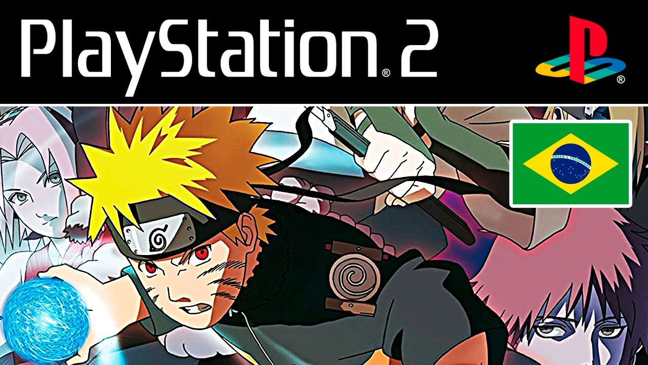 Baixar Naruto 5 Dublado em PT-BR ISO PS2 Grátis