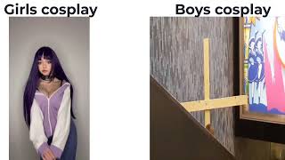 Girls Cosplay Vs Boys Cosplay