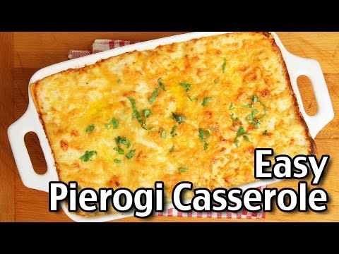 Easy Pierogi Casserole!