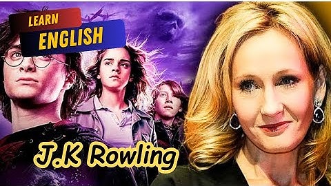 Improve Your English | Inspiring Story Of J.K Rowling | listening & speaking practice