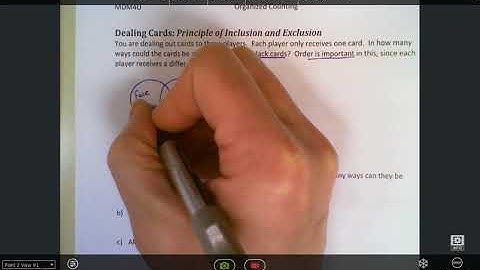 The Rule of Sum - Additive Counting Principle