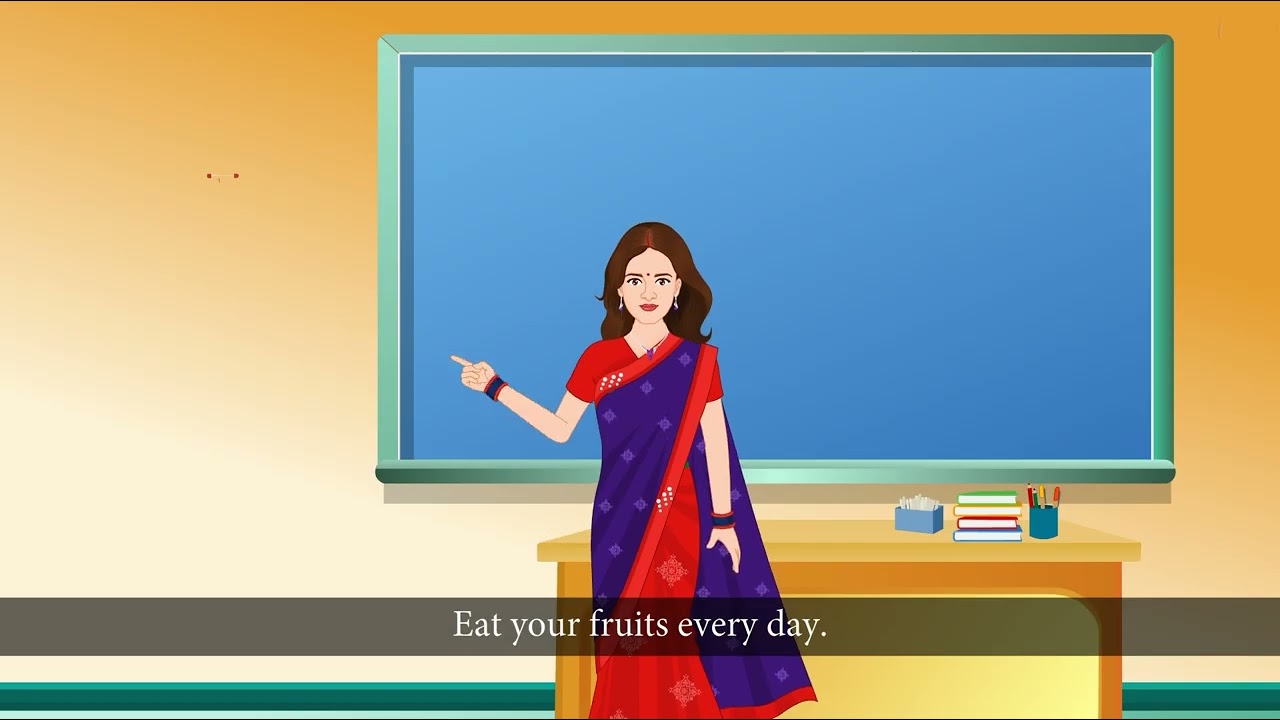 Fruit and Vegetables || Chapter-7 || English Reader-1 || Class-1