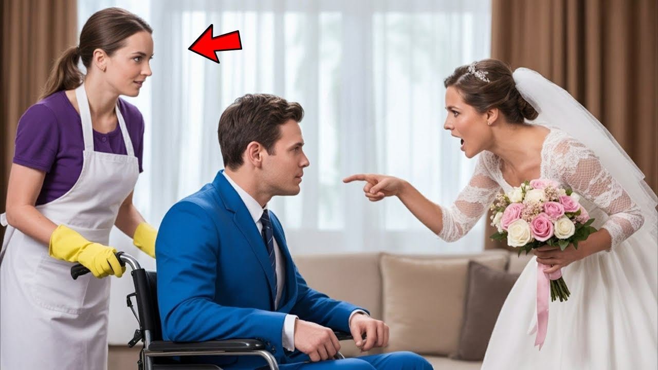«Ты стал жалким калекой!» — кричала невеста. Но ответ уборщицы всё изменил!