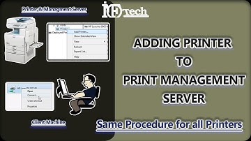 Adding printer to Print Management