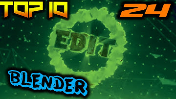 Top 10 Intro Template #24 Blender + [Free Download]